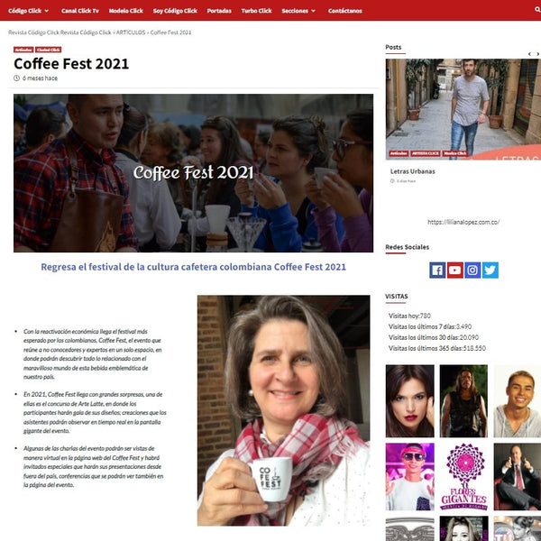 Regresa El Festival De La Cultura Cafetera Colombiana Coffee Fest 2021